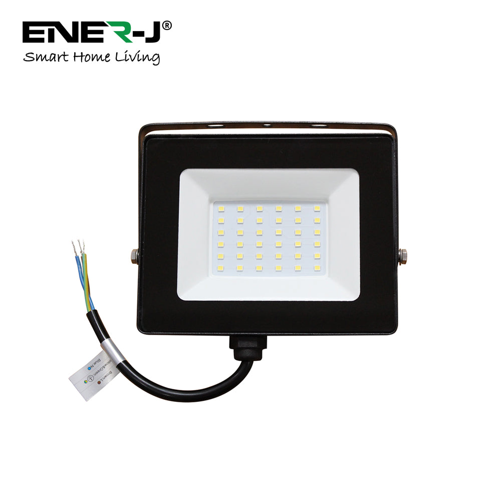 ENER-J 30W LED Flood light Pre Wired with ECO Series 500W Non Dimmable RF receiver