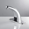 Touchless Faucet High Quality Motion Infrared Sensor Cold and Hot Water Tap Automatic Basin Mixer Waterfall for Bathroom Sink Auto Water Faucet,Only Direct Current - ENER-J Smart Home