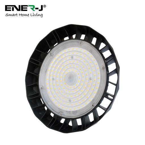 200W Pro UFO High Bay Light, 160 Lm/Watt, Power Adjustable (200W-160W-120W), CCT Adjustable, 1 Meter Output Cable, IP65, 5 Years Warranty