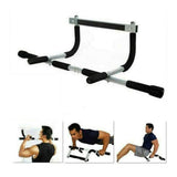 Heavy Duty Doorway Upper Body Fitness Workout Bar for Home Gym - ENER-J Smart Home