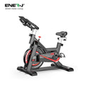 Ener-J Ultra-Quiet Indoor Exercise Bike, 6kg Flywheel, 120kg Max Weight, Adjustable Spinning Bike
