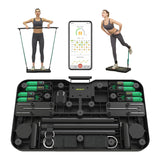 Portable Home gym workout equipment fitness sets strength training smart home gym board with Resistance Bar