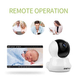 Multifunction Wireless IP Camera (Wireless Pan Tilt HD 720P Security Network CCTV IP Camera Night Vision WIFI IR) - ENER-J Smart Home