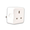 EnerJ Smart WiFi Plug 13A UK Socket – Energy Monitoring, App & Voice Control, LED Indicator, 2.4G WiFi, Works with ENERJSMART for Remote Power Control | Single pack