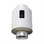 Ener-J Smart WiFi Radiator Thermostat – Digital TRV for Multi-Room Heating Control, Alexa & Google Home Compatible | Pack of 4