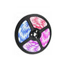 5 Meters Smart Wi-Fi RGB Colour Changing LED Strip Kit, Dimmable, IP20, for Bedroom Ceiling Party Decoration with Remote and Plug