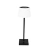 Rechargeable Wireless LED Desk Lamp, CCT Changing & Dimmable, 4W Bedside Lamp for Bedroom, Reading, Work, Study, Bars, KTV, Restaurants, Home - Black
