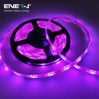 5 Meters Smart Wi-Fi RGB Colour Changing LED Strip Kit, Dimmable, IP20, for Bedroom Ceiling Party Decoration with Remote and Plug