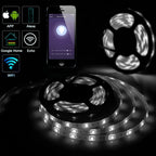 5 Meters LED Strip Kit with WiFi Controller 6A Adapter, CCT Changing & Dimmable, Works with Amazon Alexa and Google Home, Compatible with iOS & Android, IP65