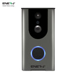 Smart Wireless Video Door Bell With In-Built Battery & Free 16GB SD Card, 2 Way Audio Talk, Motion Detection, PIR Motion Detection and IR Night Vision