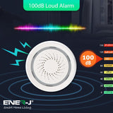 Wi-Fi Alarm with Siren, Wireless Home Alarm Systems, Up to 120dB, Multiple Sound Selection