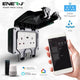 Ener-J Smart 13A WiFi Waterproof Outdoor Double Socket with USB - IP55 Rated