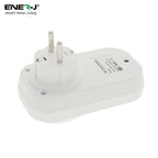 Pack of 3 Wi-Fi Smart Plug EU Outlet with Energy Monitoring, Works with Amazon Alexa, Google Home, Wireless Smart Socket Remote Control Timer Plug Switch, No Hub Required. Max Load 1600W | Pack of 3