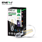 ENERJ Smart WiFi Filament Bulbs 6.5W E27 LED, CCT Colour Changing, Dimmable, App & Voice Control | Single pack