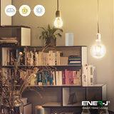 3 Pc Pack 8.5W E27 Edison Screw G95 Smart Dimmable WiFi Filament Lamp, Retro style