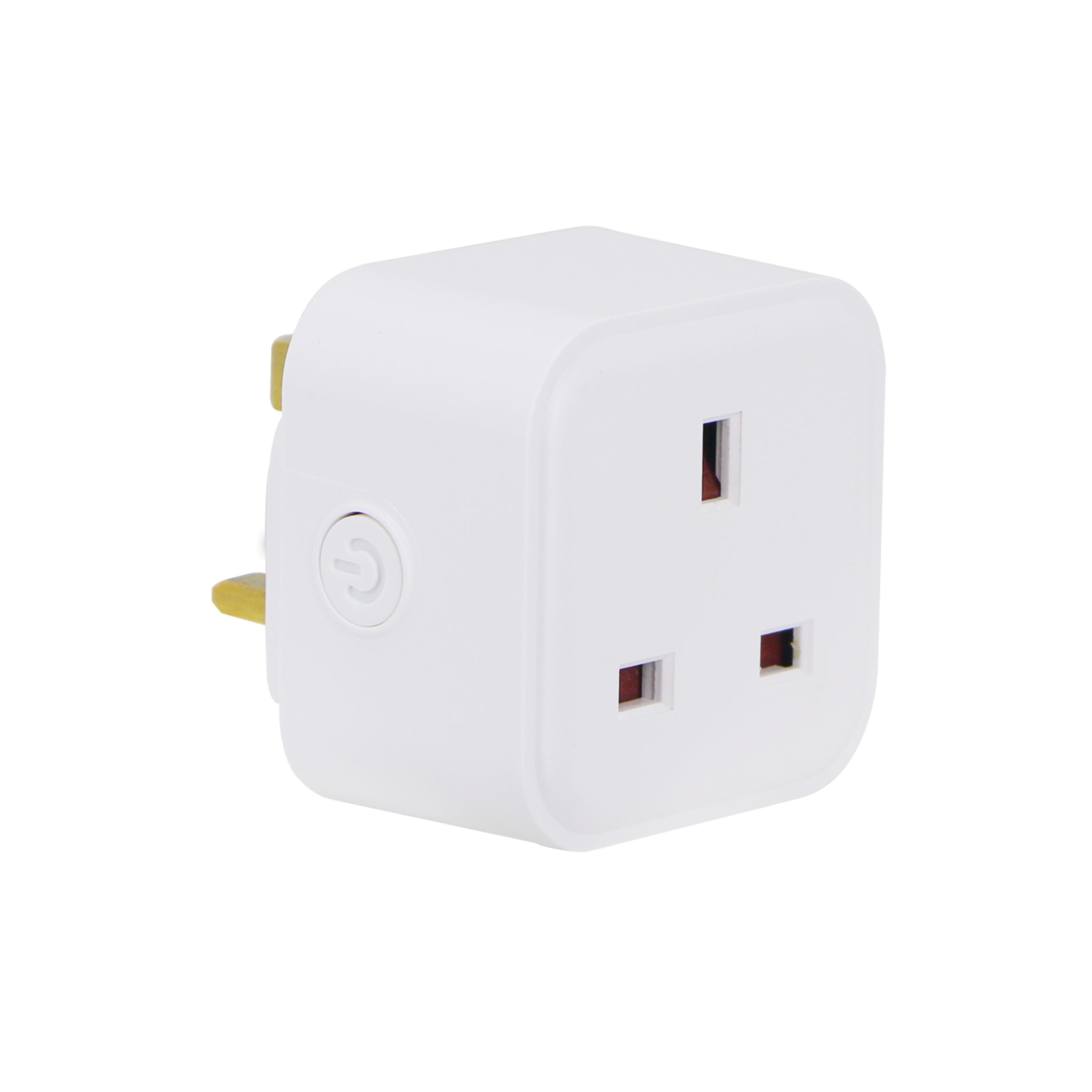 Mini WiFi Smart Plug, UK BS Plug, Smart Socket Works with Amazon Alexa & Google Home, With Energy Monitoring, APP & Voice Control | Pack of 3