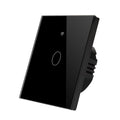 Ener-J Smart 1 Gang Touch Switch (Black), No Neutral Wire Required, WiFi, App & Voice Control