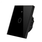 Ener-J Smart 1 Gang Touch Switch (Black), No Neutral Wire Required, WiFi, App & Voice Control