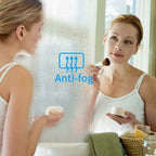 70 cms Round Bathroom Mirror with Bluetooth Speaker, LED Lights Illuminated Wall Mount Light-Up CCT Changing, Dimmable Touch Switch Horizontal/Vertical