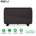 Ener-J 2000W Smart WiFi Electric Radiator – Energy Efficient Wall Mounted Heater with Alexa & Google Voice Control - White