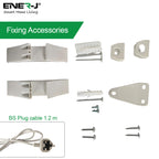 Ener-J 2000W Smart WiFi Electric Radiator – Energy Efficient Wall Mounted Heater with Alexa & Google Voice Control - Black