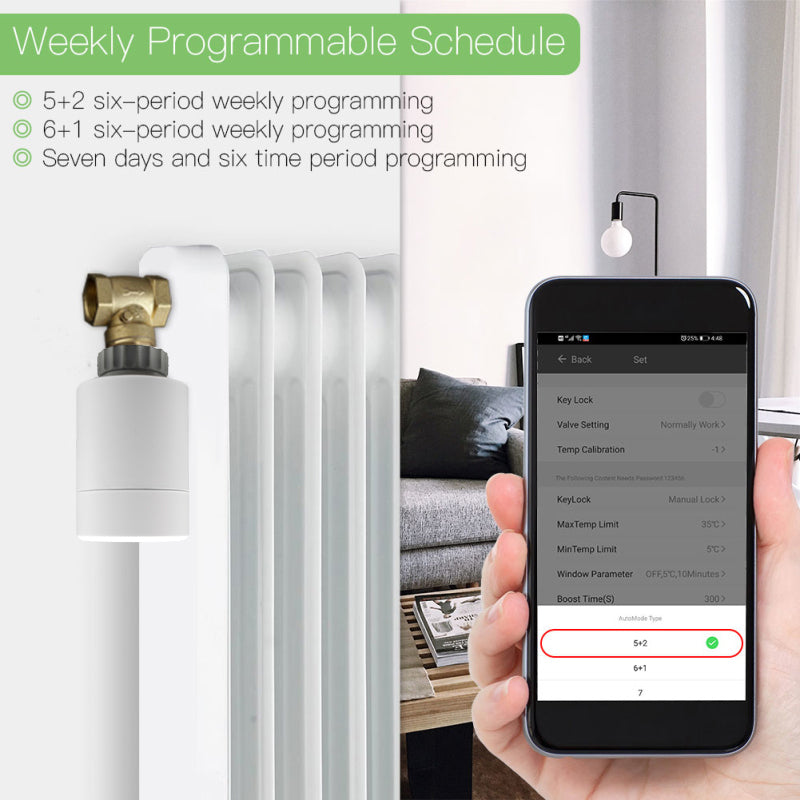 Smart WiFi Thermostat Radiator Controller Thermoregulator Integrated With Boiler