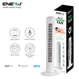 Smart tower fan with app control