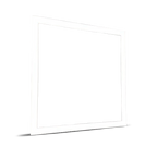 40W LED Super Bright Frame Border Line LED Light Panel Ceiling Lamp, 60x60cms, 40W with 4000 Lumens, 3 Years Warranty | Pack of 6 - 4000K