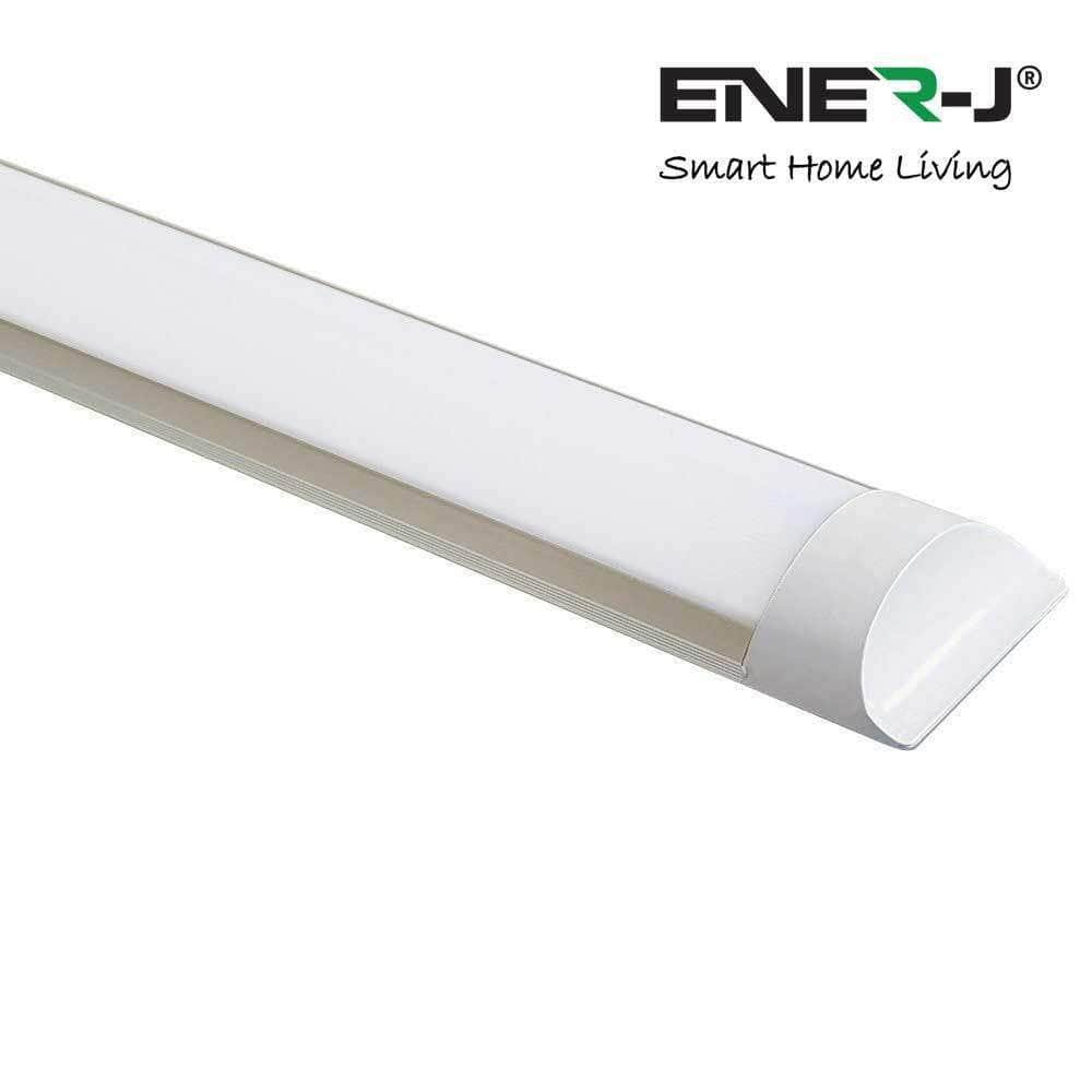 36W LED Prismatic Batten Fitting, 120cms, 6500K (Pack of 2 units) - ENER-J Smart Home