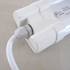 Pack of 2 36W LED Triproof Batten Tube Lights, 120cms, 4000K, IP65 Waterproof, No UV and IR Radiation, Super Bright Tube Light