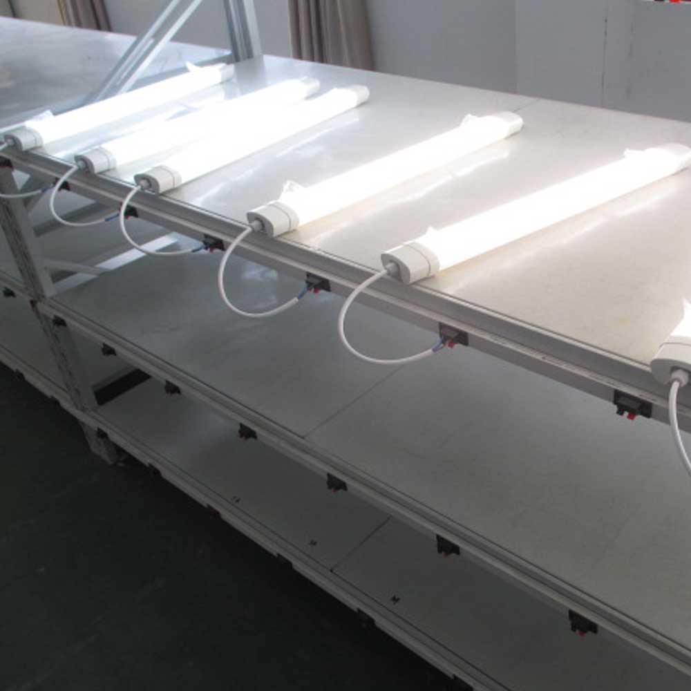 Pack of 2 36W LED Triproof Batten Tube Lights, 120cms, 4000K, IP65 Waterproof, No UV and IR Radiation, Super Bright Tube Light