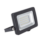 Pack of 2 LED Floodlights Non PIR Slim Line Black Body with 2 Years Warranty (20 Watts, 6000K)