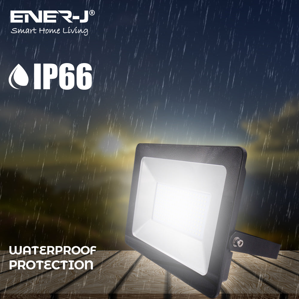 150W Outdoor LED Floodlight, 750W Halogen Equiv Work Lights, Waterproof IP66 Security Super Bright Light 15000Lm, 6500K