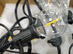 LED filament bulb with wiring used for smart switch installation without neutral