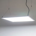 LED Panel Light Suspension Systems Kit with 4 Cables & 4 L-Brackets, Suspension Ceiling Light, Hanging Wire Light Suspension Cables Kit, for Ceiling LED Panel Light