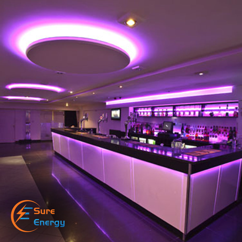 5 Meter RGB LED Strip Kit with 30 LEDs per meter, Controller + Remote + 12V 2A Adapter & UK Plug, IP65