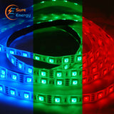 Ultra-Bright LED Strip Kit- 5 meter RGB IP65, IR remote, Plug & Play UK PS, No Lead or Mercury
