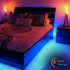 5 Meter RGB LED Strip Kit with 30 LEDs per meter, Controller + Remote + 12V 2A Adapter & UK Plug, IP65