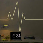 LED Neon Rope Light 12V Flex LED Neon Tube Light Waterproof Resistant, IP65, 3 meters with Plug and Play Adapter (Warm White 3000K), UK Plug Power Supply