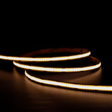 COB LED Strip Lights, 5m Flexible Light Strip 320LEDs/M CRI 90+ Super Bright Cool White 6000K LED Tape Lights DC24V Rope Lights, DIY Strip Light for Cabinet Bedroom Kitchen Home Decor (Power Supply Not Included)