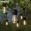 Ener-J 100ft LED Filament String Light Kit, 30 x 1W Vintage LED Bulbs, IP65 Waterproof, 30m Length