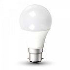 Pack of 10 A60 B22 LED Light Bulb, Bayonet Cap (BC) 9W A60, Equivalent to 100W, Ultra Bright 800Lm Non-Dimmable - 4000K