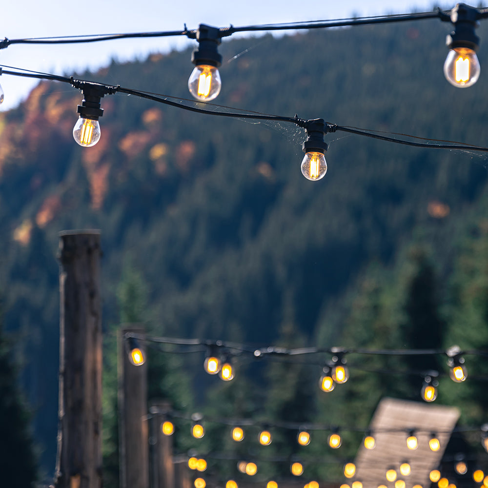 Pack of 10 units, LED Classic B22 Bayonet Cap Light Bulbs, 6W Equivalent 60W, 660lm, Warm White 2700K, Filament Clear, Non Dimmable