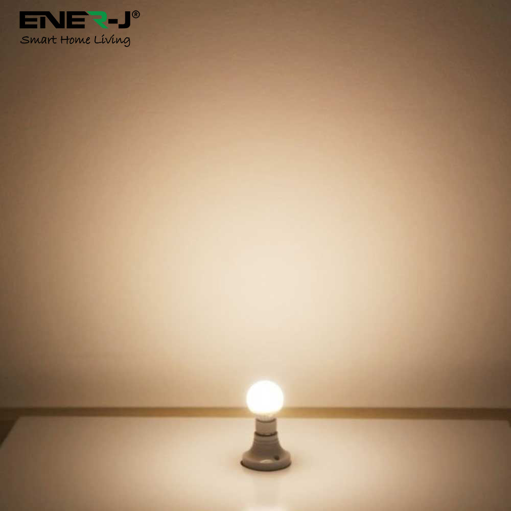 Pack of 10 units, B22 LED Light Bulb, Golf Ball G45 Bulbs, 35W Incandescent Equivalent, 3W 320lm Bayonet Lightbulb - 6000K