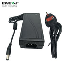 60W Plastic Power Supply Adapter AC100-240V to DC 12V 5A U.K. Plug Fused