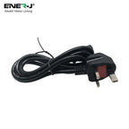 60W Plastic Power Supply Adapter AC100-240V to DC 12V 5A U.K. Plug Fused