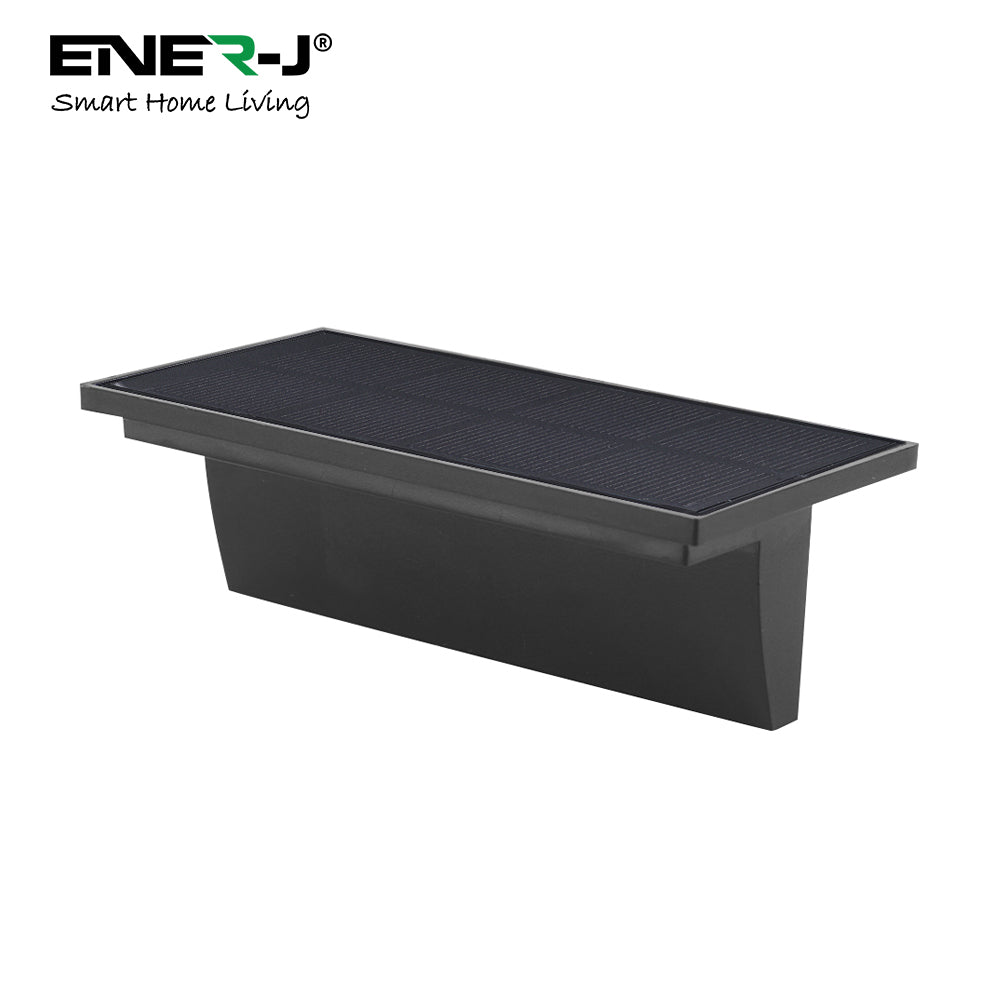 2 Pc Pack Solar Powered Deck / Fence Light with 5 LEDs, 2 Colour Switchable - 3000K & 6000K