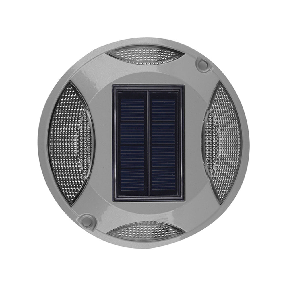 2 Pc Pack Solar Powered Decking or Pathway Garden Lights, 2 Colour Options - 6000K & BLUE