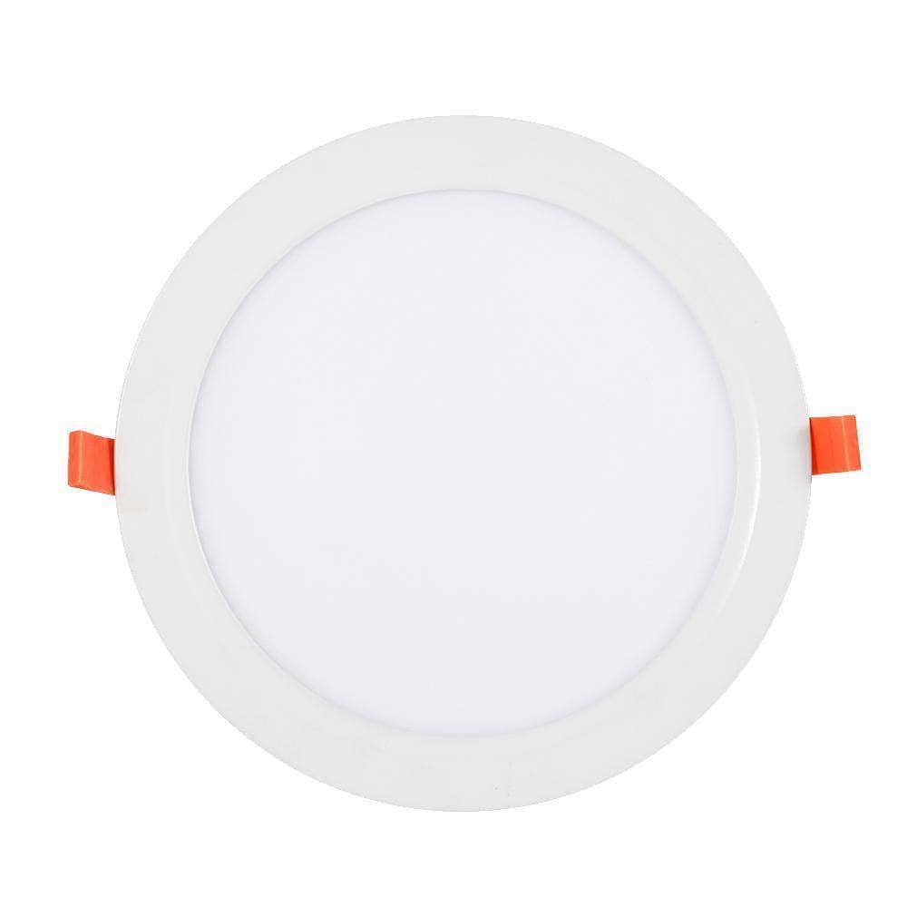 22W Round LED Recessed Panel Ceiling Downlight 6000K 220mm, PRORANGE (Pack of 5) - ENER-J Smart Home