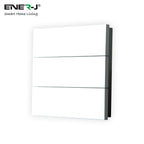 ENER-J 6 Gang Wireless Kinetic Switch, On/Off Wall Switch + 6 Circuit RF WIFI Receiver Max Load 16Ax2 + 10Ax4, 6 Circuits